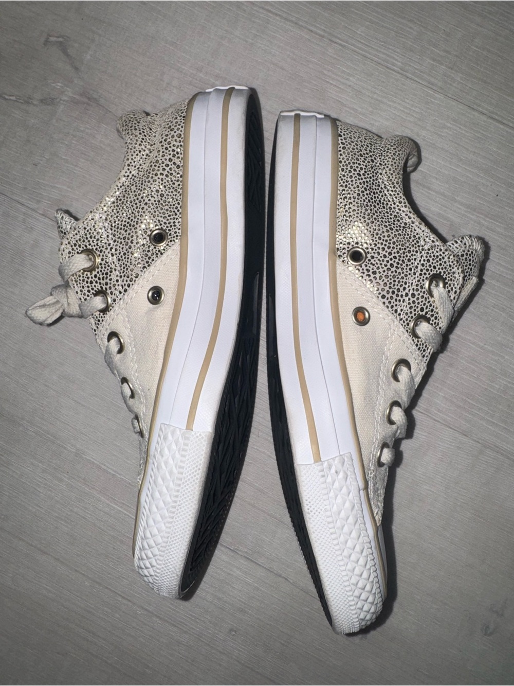 Converse 5.5 cream and gold - Picture 3 of 8